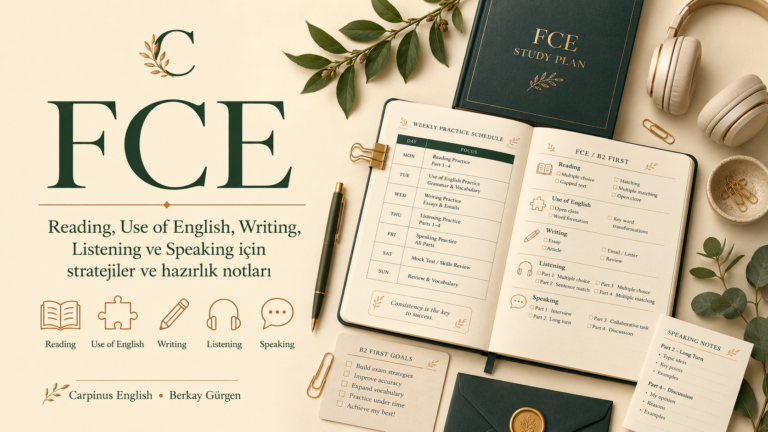 FCE Sınavı Nedir, Nasıl Hazırlanılır?