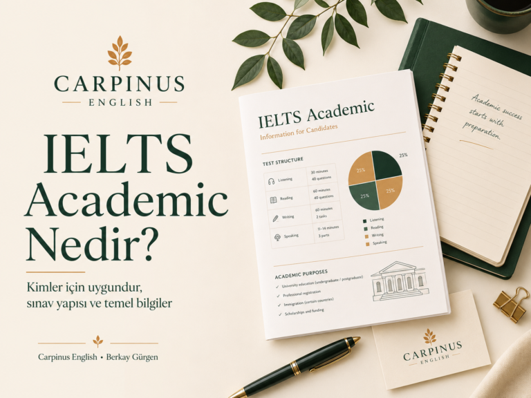 IELTS ACADEMIC Kimler İçin Uygundur?