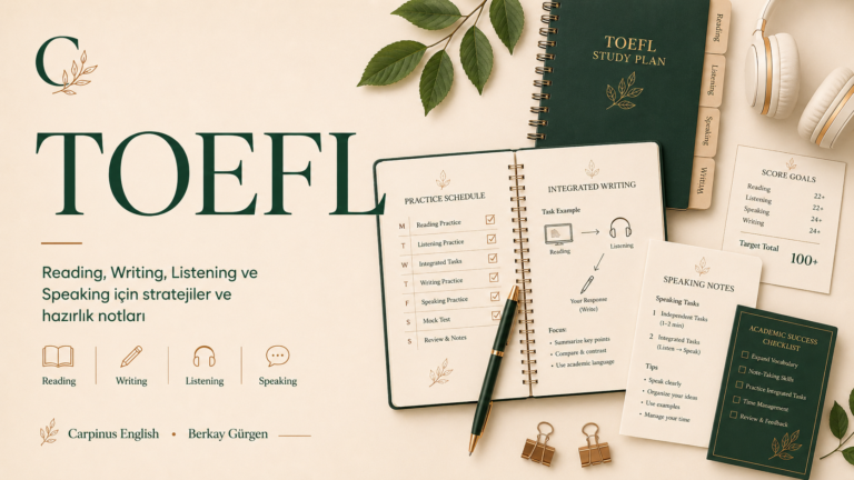 TOEFL Nedir, Nasıl Hazırlanılır?
