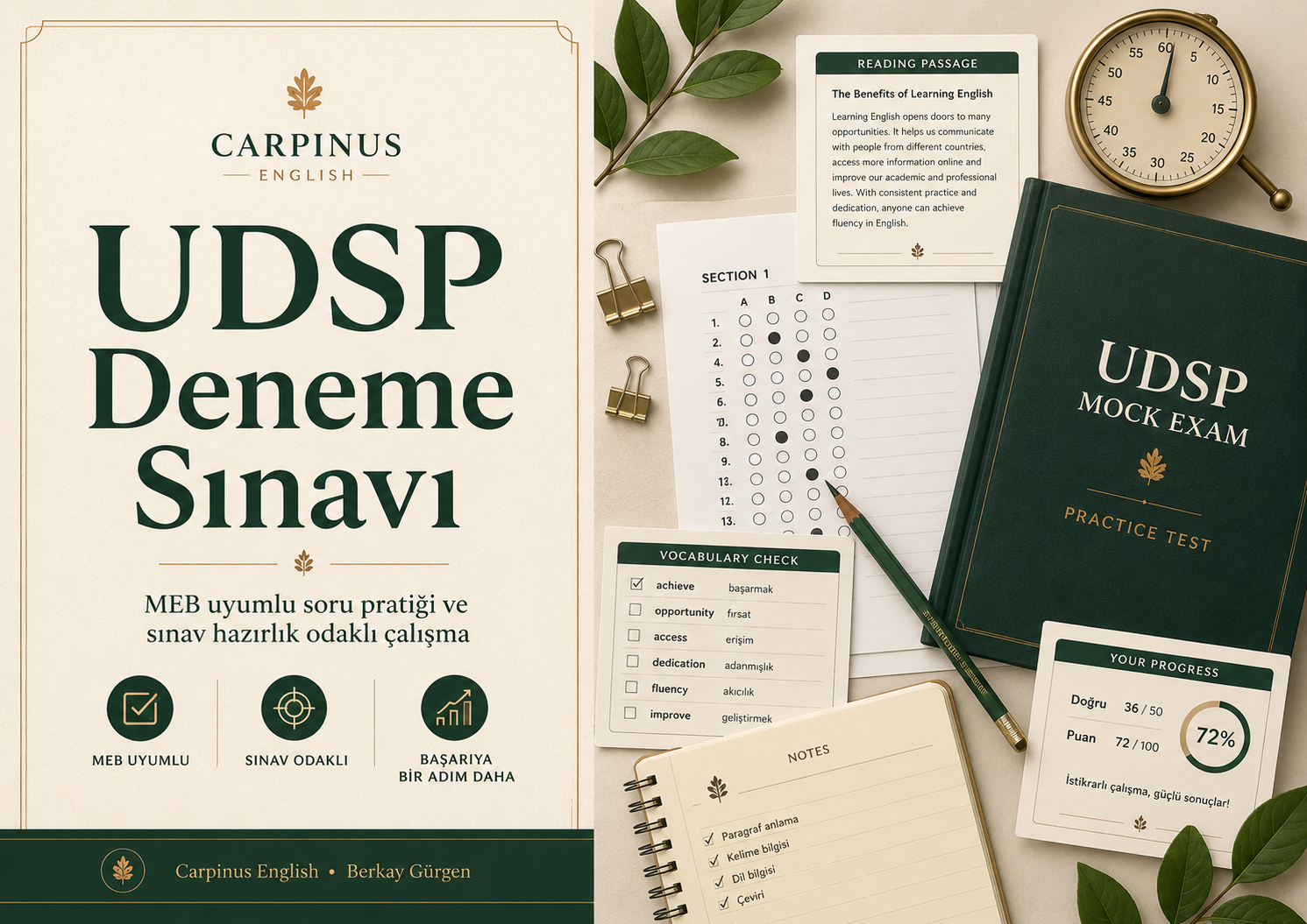 UDSP Deneme Sınavı