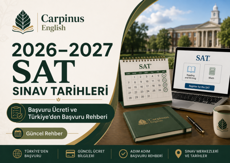 2026-2027 SAT Sınav Tarihleri ve Başvuru Rehberi